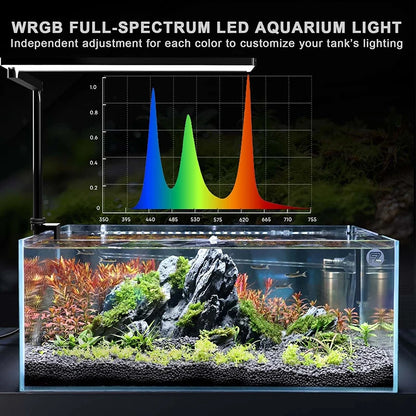 Nano LED Aquarium Light Full Spectrum App Control