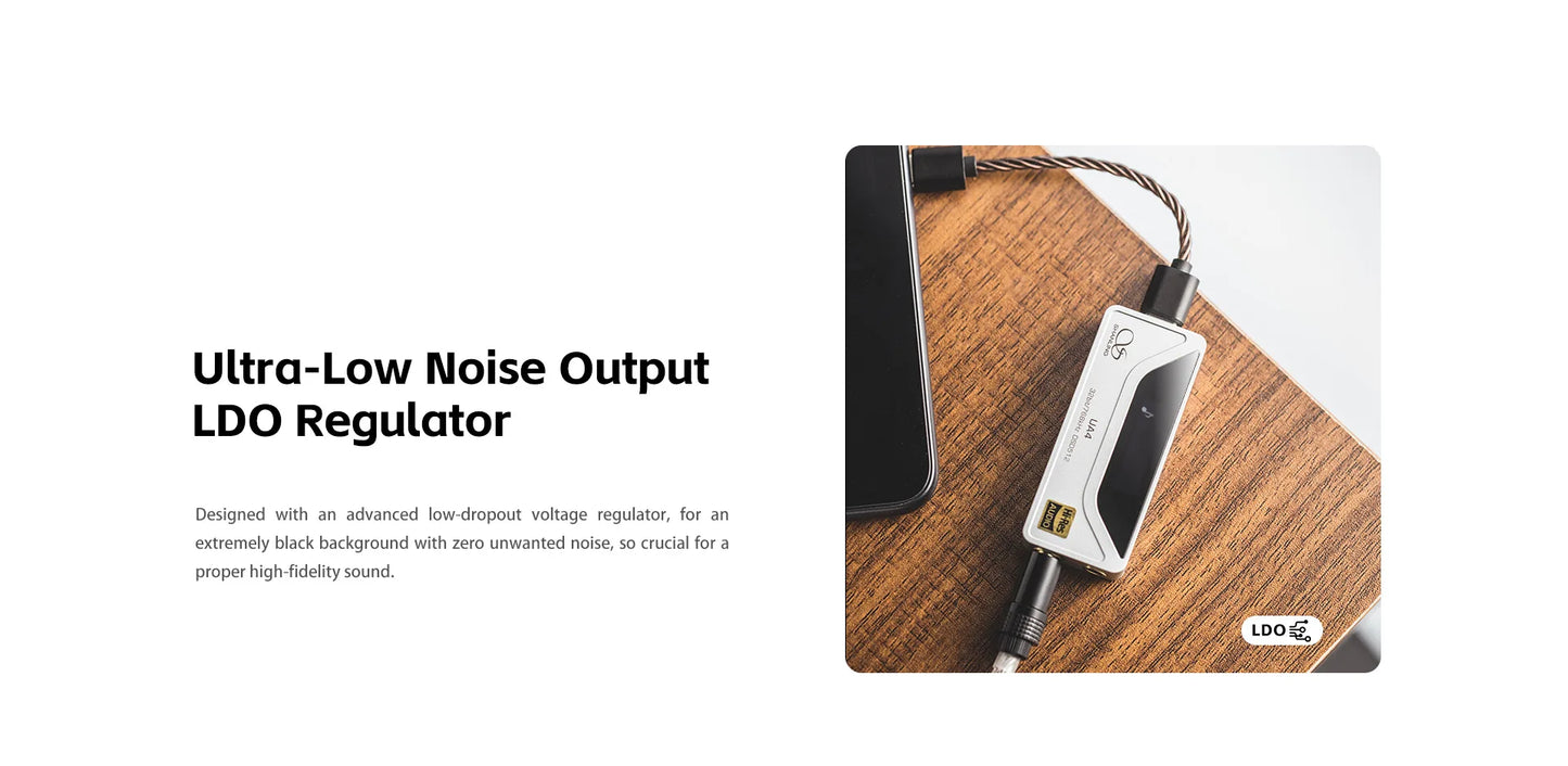 Titanium Portable USB DAC AMP Hi-Res Headphone Amplifier