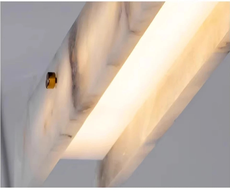 Gold 120 cm Dimmable Linear LED Pendant Light