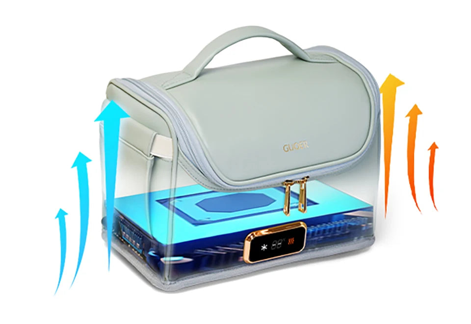 Portable 12V Mini Car Fridge with Cooling and Heating Function