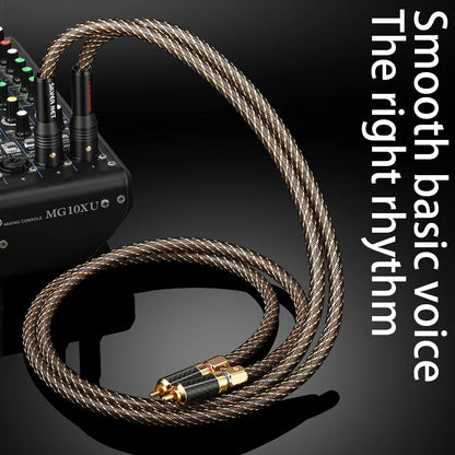5m RCA to XLR Audio Cable OFC Silver Shielded