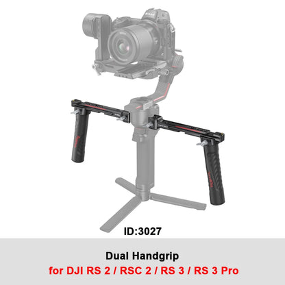 Dual Handle Grip Monitor Mount for Gimbal Stabilizers