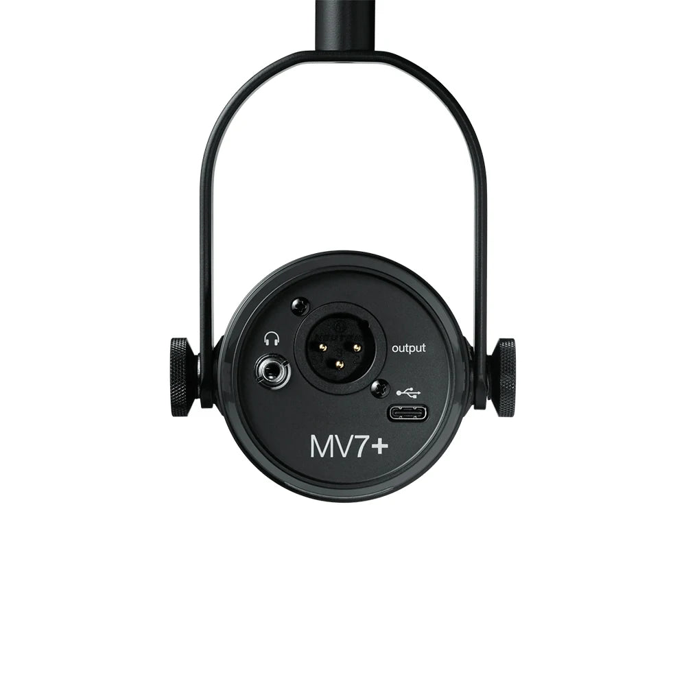 Dynamic Podcast Microphone with USB-C XLR and LED Panel