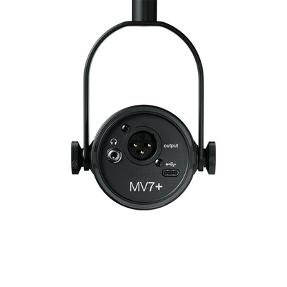 Dynamic Podcast Microphone with USB-C XLR and LED Panel