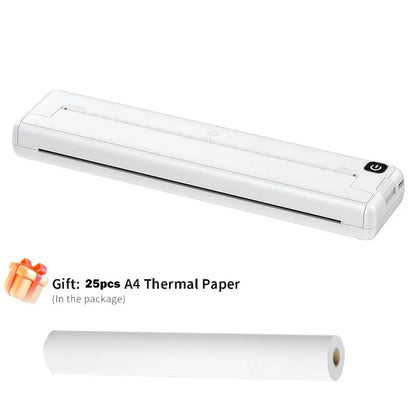 Portable A4 Thermal Printer Wireless Inkless Printing Machine