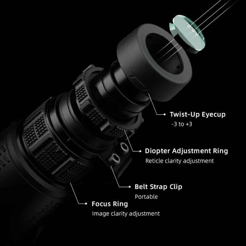 Compact 8x42 Monocular with Clear Optics for Outdoor Adventures