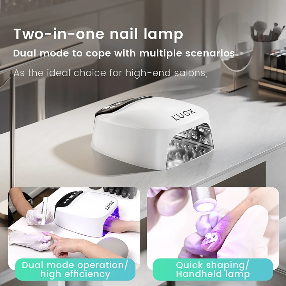 48W UV LED Nail Lamp with 5X Fast Drying