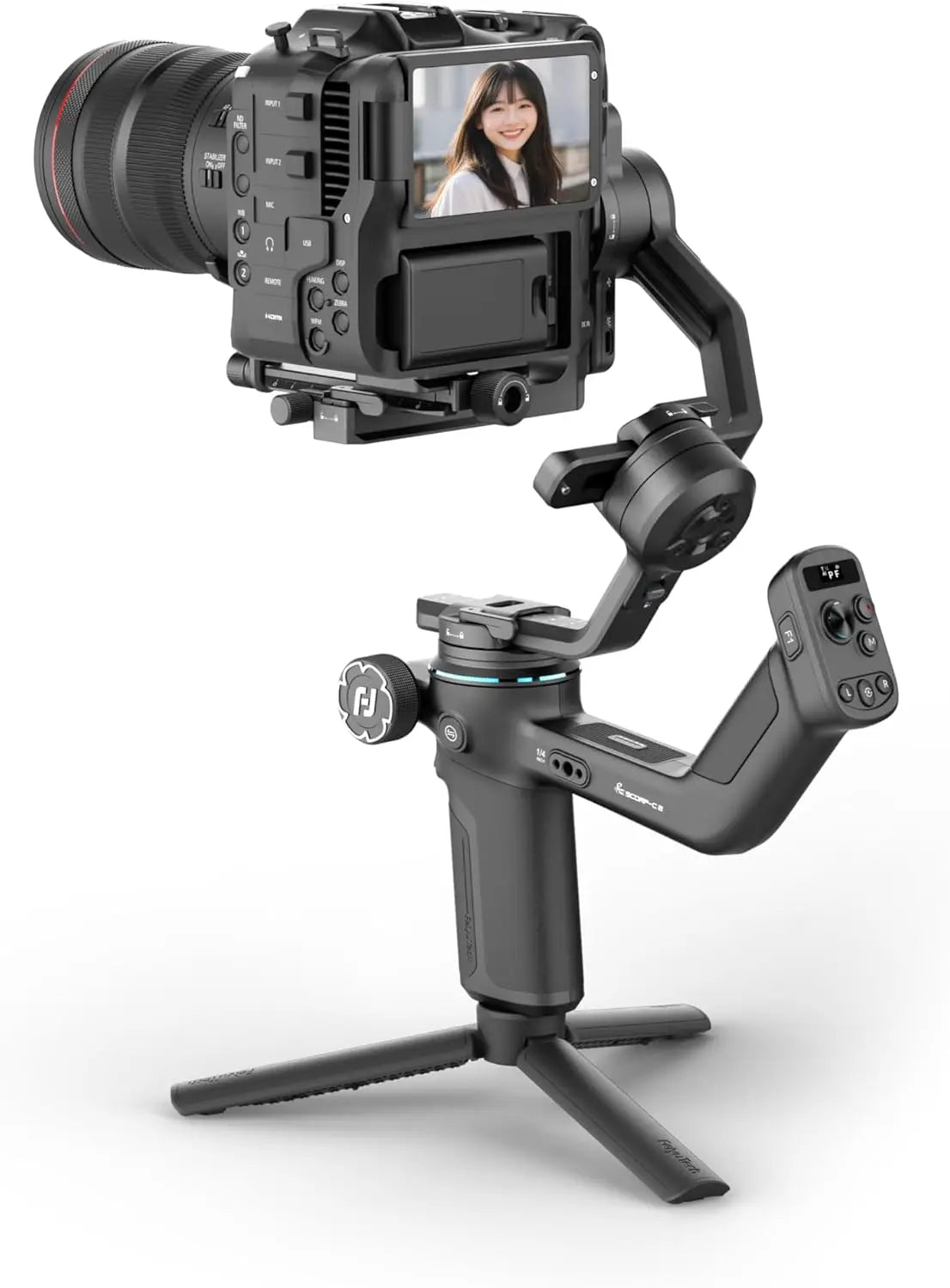 3.5kg Camera Gimbal Stabilizer with AI Tracking