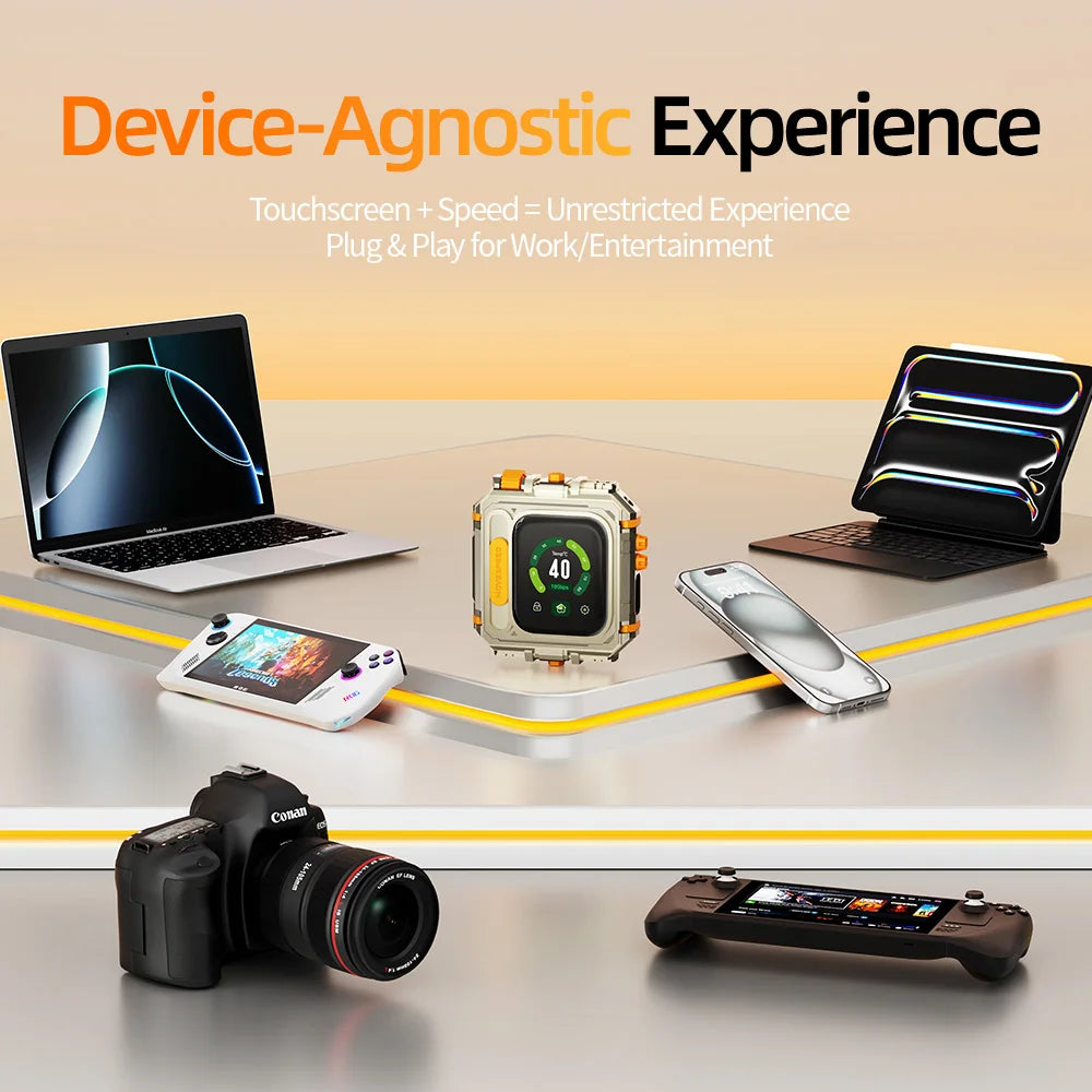 Secure 1TB External Solid State Drive with Fast Transfer