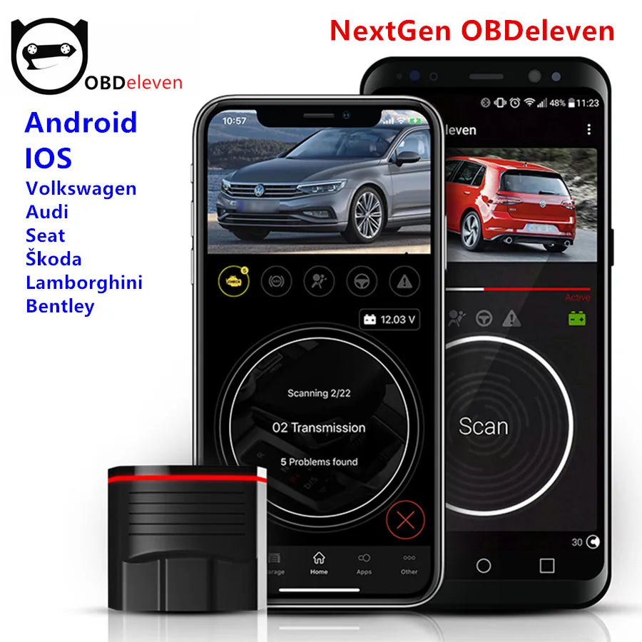 OBD2 Car Diagnostic Tool for iOS & Android