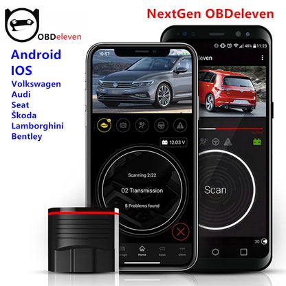 OBD2 Car Diagnostic Tool for iOS & Android