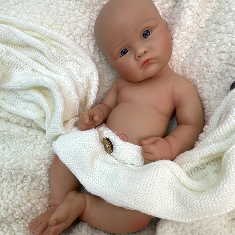 Soft Washable 45cm Reborn Doll Painted