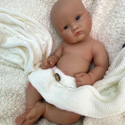 Soft Washable 45cm Reborn Doll Painted