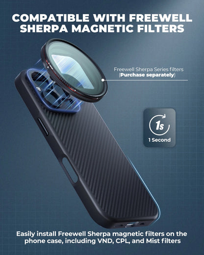 Sherpa VND Filter Kit with 17mm Mount for iPhone 17 Pro