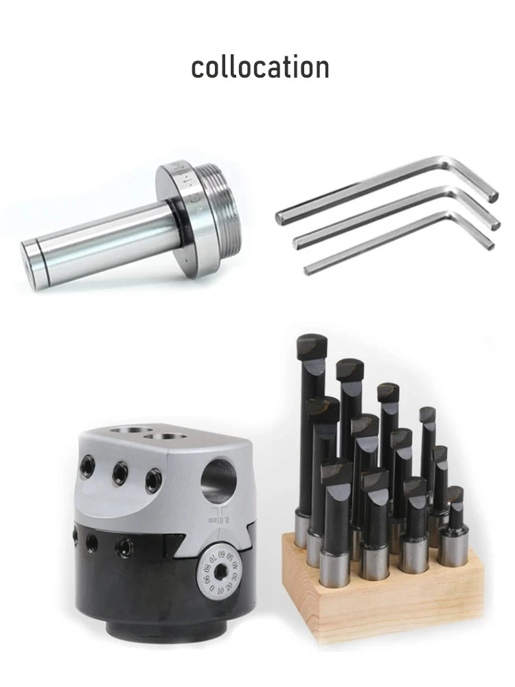 50mm F1 Boring Head Milling Tool with Boring Bar
