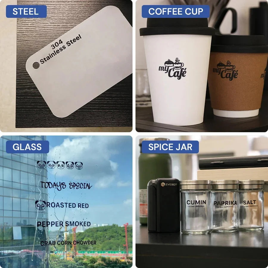 Black Ink for Portable Smart Printer Quick-Dry Inkjet