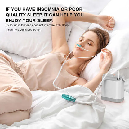 Portable Oxygen Concentrator with Backpack AU Plug for Travel