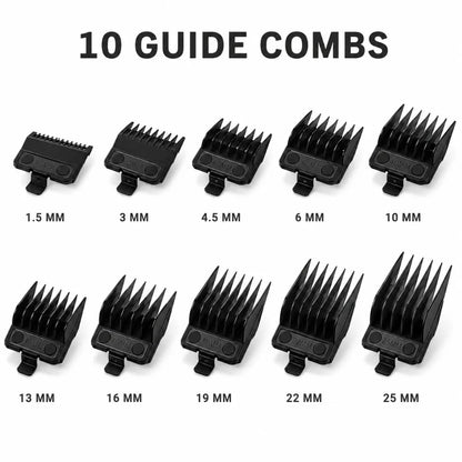 Professional Cordless Hair Clipper 7000RPM with LED Display