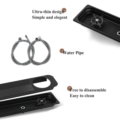 High-Pressure Glass Rinser for Kitchen & Bar Sinks