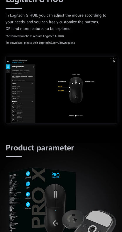 Lightweight Wireless Gaming Mouse High Precision