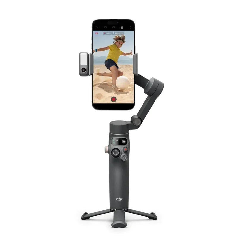 OM 7P Smartphone Gimbal with Integrated Light and Audio