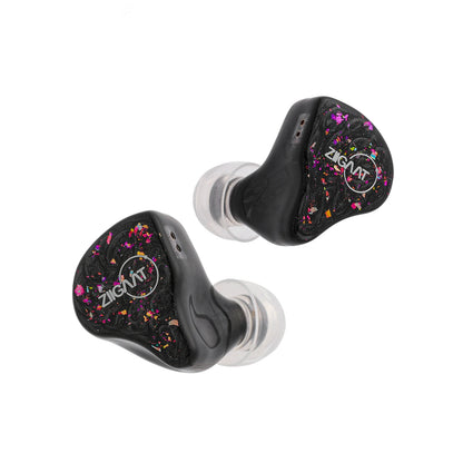 Hybrid IEM Earphones 1DD+4BA Wired HiFi Black