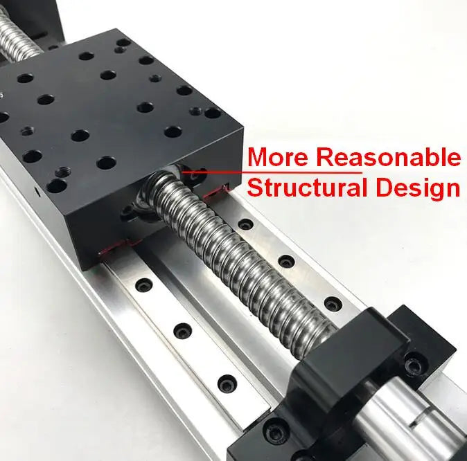 100x80mm CNC Ball Screw Sliding Table 300mm