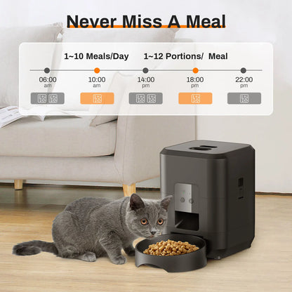 Smart Automatic Pet Feeder with Timed Food Dispenser