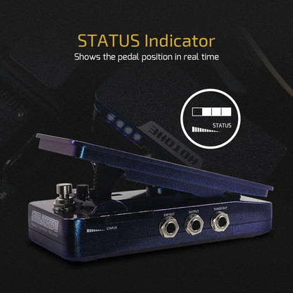 Multi-Mode Guitar Pedal Wah Volume Expression