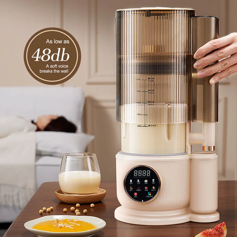 Smart Soy Milk and Juice Maker with Heating Function