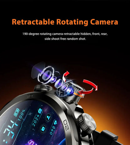 High Performance 4G Android Smartwatch with AMOLED Display