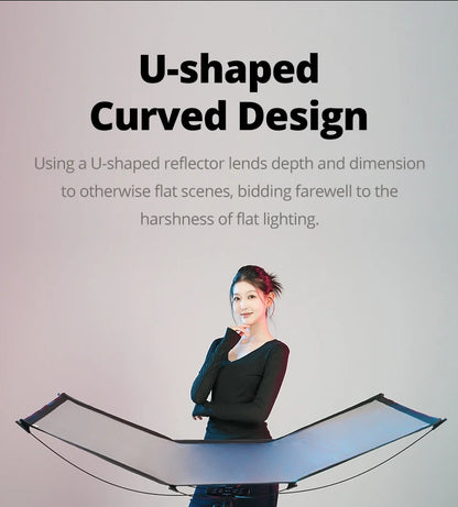 Foldable Photography Light Reflector Diffuser 65x120cm