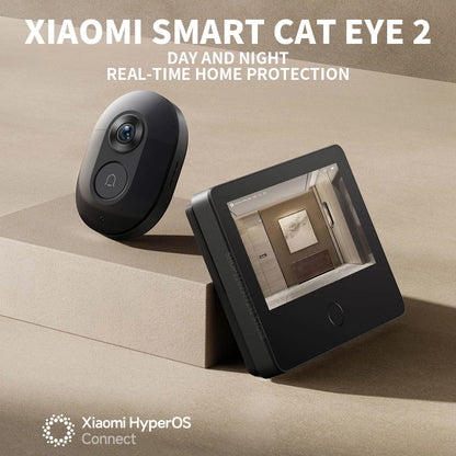 Smart Video Doorbell with 5-Inch Screen & 180° Wide Angle