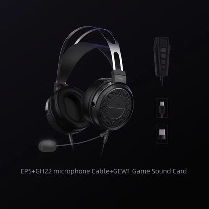 Wired Over-Ear Headphones High Sensitivity Clear Audio