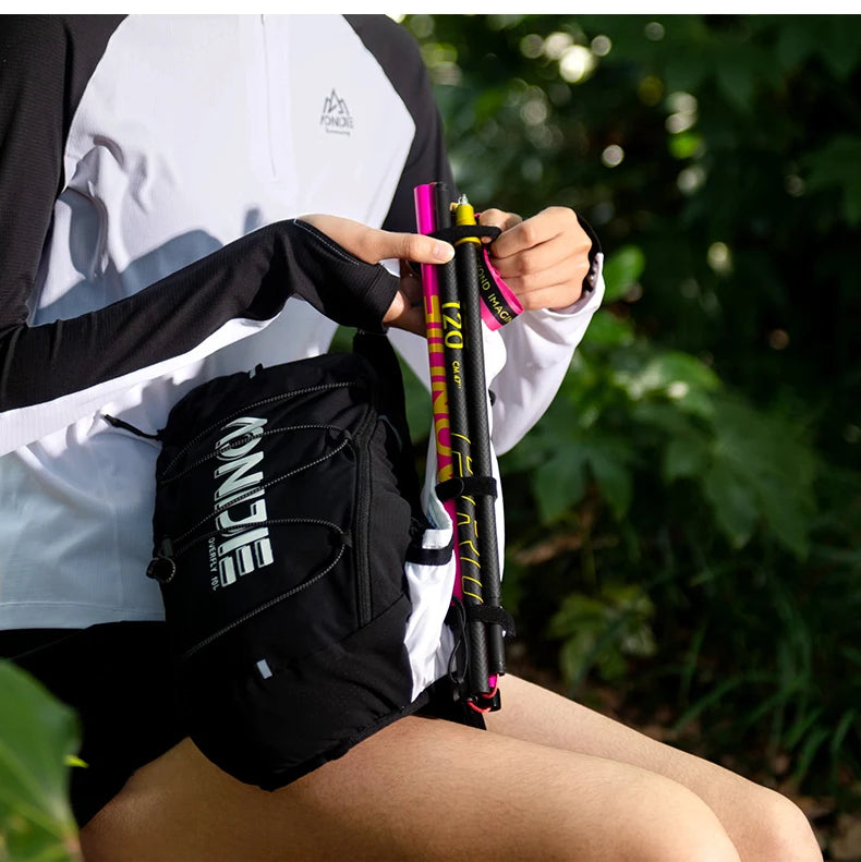2pcs Yellow 120cm Lightweight Trekking Poles