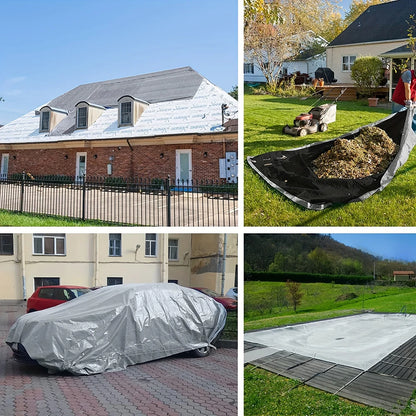 Heavy Duty Waterproof Tarp Outdoor Cover 4x5m