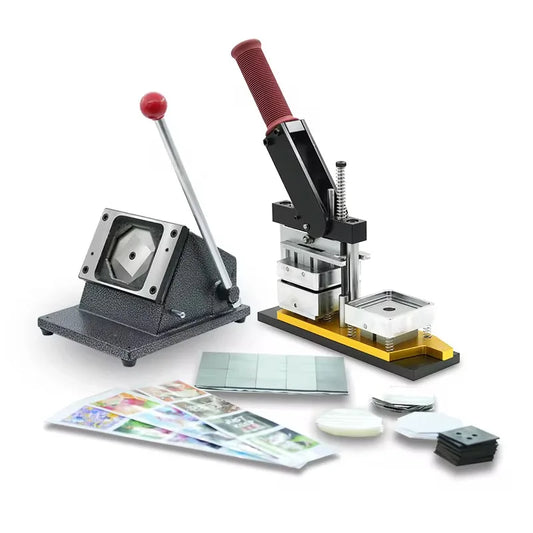 Custom Photo Magnet Maker Kit with Cutter and 50mm Buttons