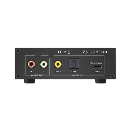 Desktop Balanced HiFi DAC Headphone Amplifier with High Power Output