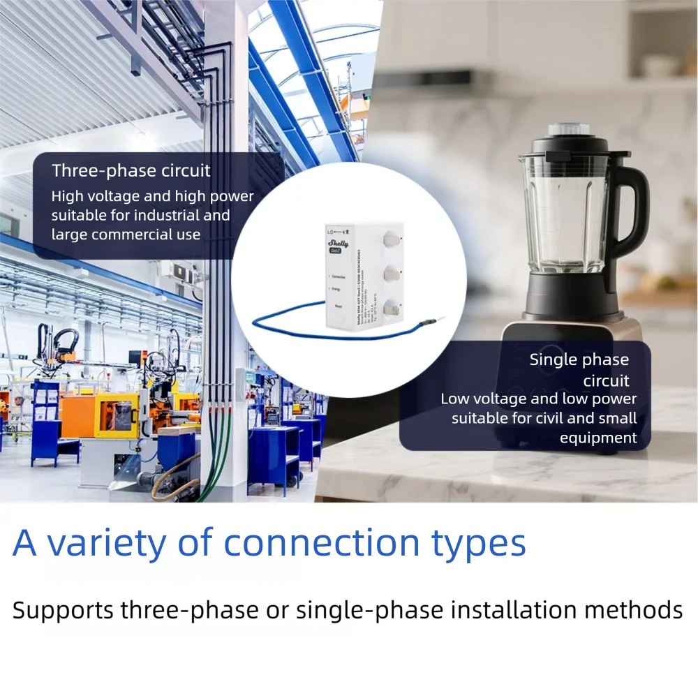 3 Phase Energy Monitor with Smart Wi-Fi and Data Logging