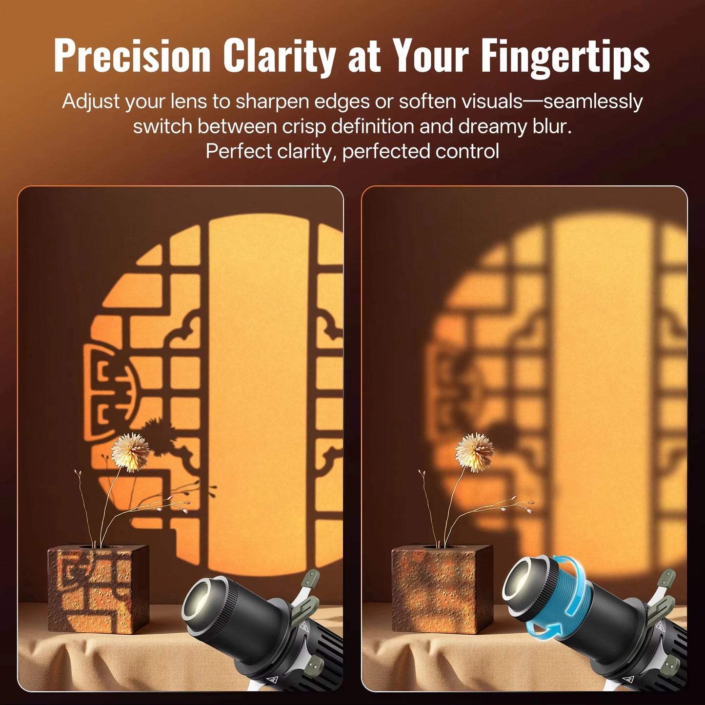 Mini Spotlight Snoot Kit for Bowens Mount Lighting