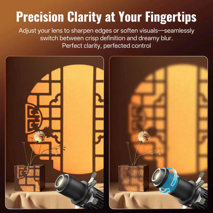 Mini Spotlight Snoot Kit for Bowens Mount Lighting