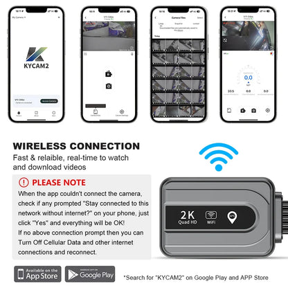 Waterproof Motorbike DVR Camera Dual Lens GPS Ready