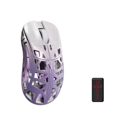 47g Wireless Gaming Mouse Magnesium Omron Optical Amethyst