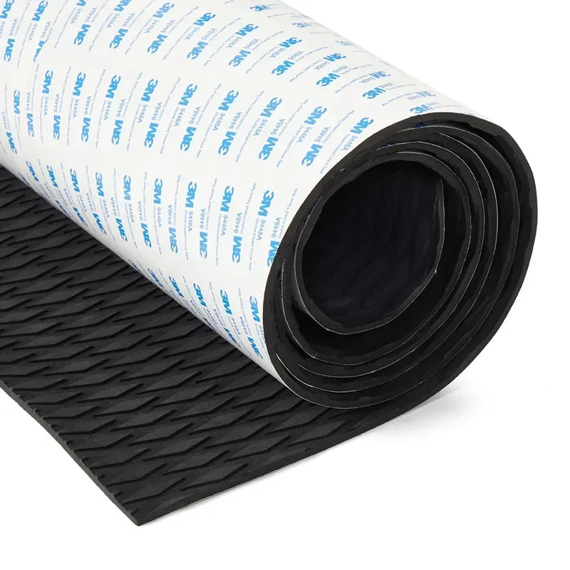 Non-Slip Surfboard Deck Pad 2400x1200 Black