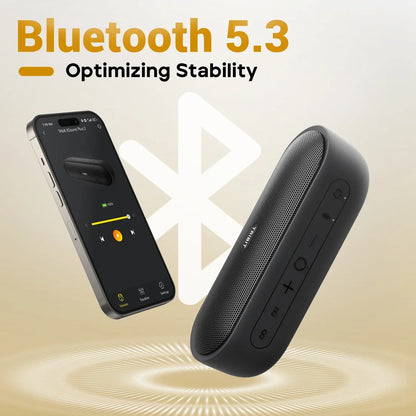 Portable Bluetooth Speaker 30W Waterproof Wireless with 24Hr Playtime
