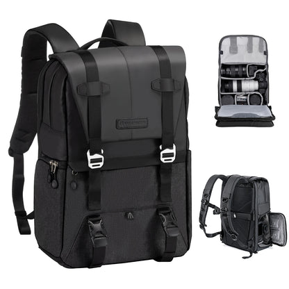 Outdoor Camera Backpack with Tripod Holder