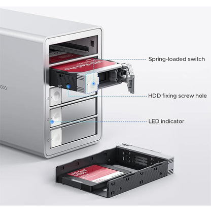 ORICO High Speed 5 Bay External Hard Drive Enclosure
