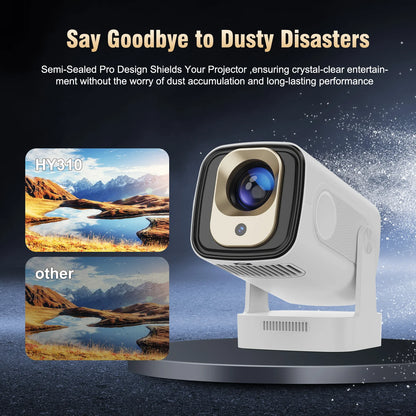 Mini Projector Auto Focus 4K 1080p with Android 11