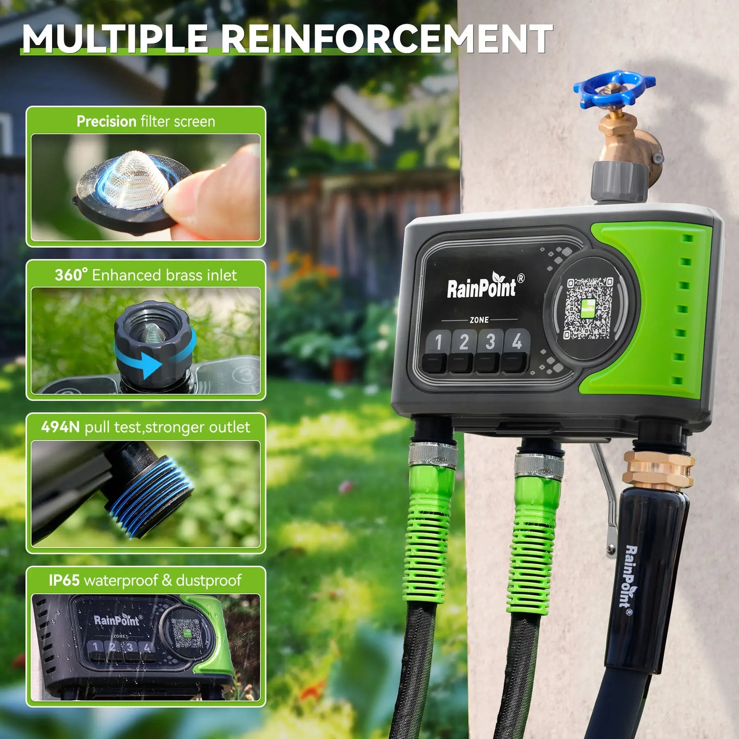 Automatic Garden Water Timer with WiFi Hub