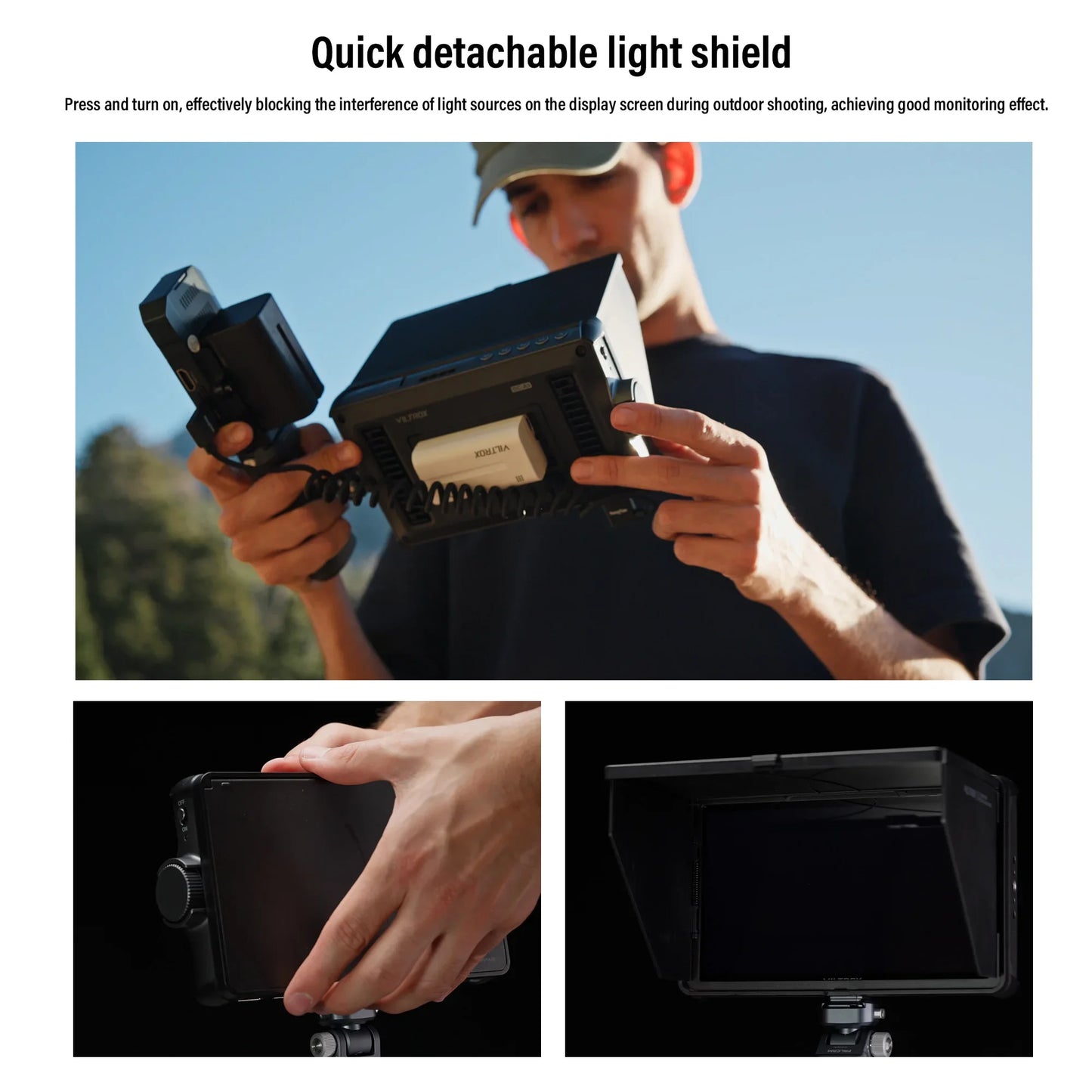 7 Inch High Brightness 2800 Nits Camera Field Monitor